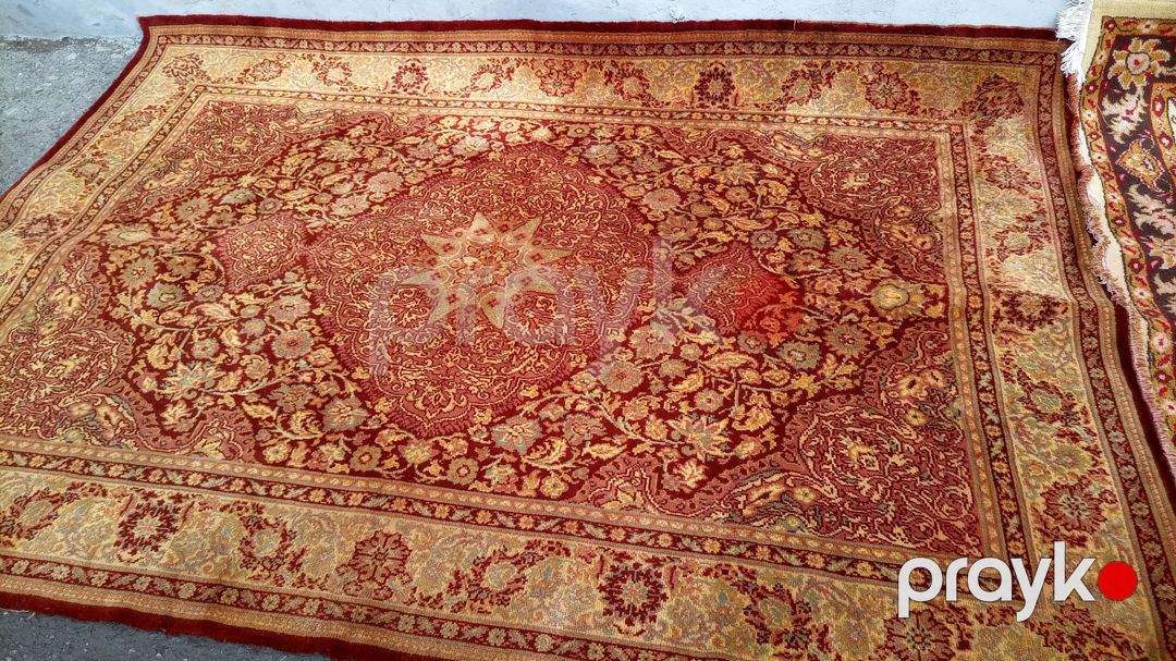 Tradisional Qaradı xalı, çoxrəngli ornamentasiya — Xalılar, İsmayıllı (4)
