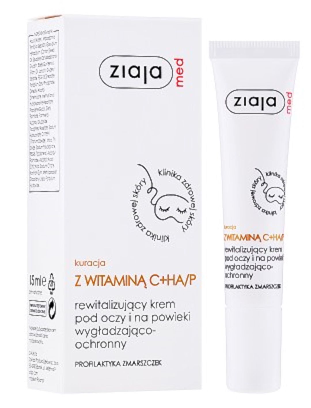 Göz qapaqları üçün krem Ziaja Med Dermatological Treatment with Vitamin C Eye Cream,15 ml — Mallar, Bakı (2)