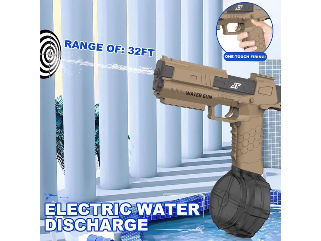 Oyuncaq blaster Electric Water Gun, qəhvəyi — Mallar, Bakı (3)