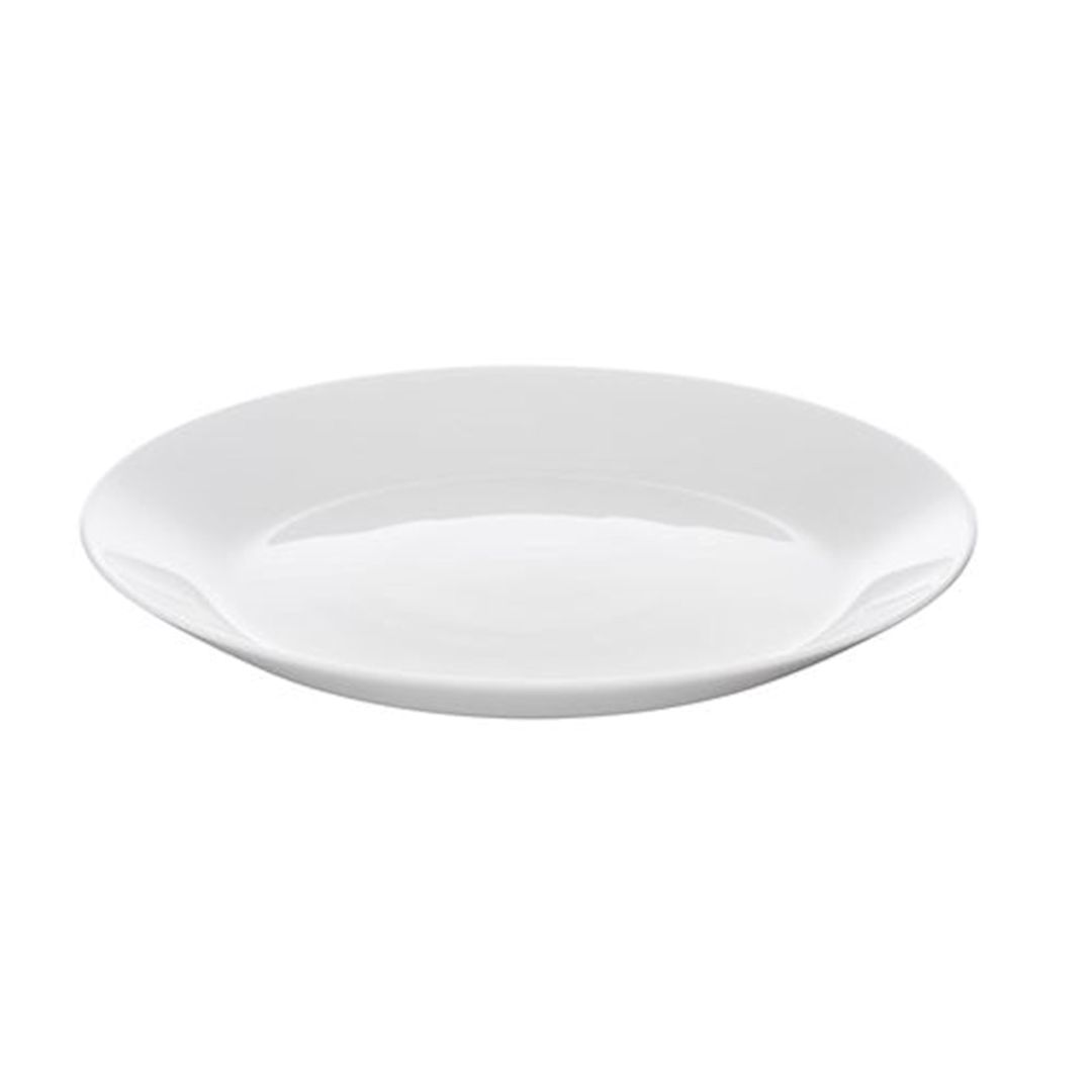 Desert üçün boşqab IKEA Oftast, 19 sm, bərkidilmiş şüşə, ağ (603.189.39) — Mallar, Bakı