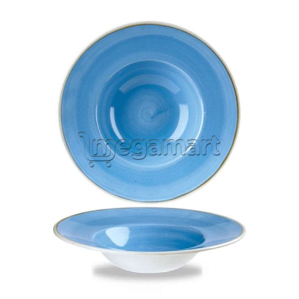 Churchill Ambience halqalı mavi boşqab 28 sm (SCFSVWBM1) — Bişirmə qabları, Bakı