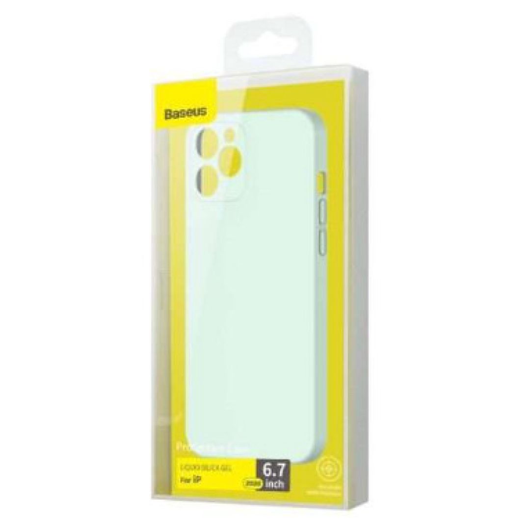Çexol Baseus Liquid Silica Gel Protective Case iPhone 12 Pro Max üçün — Telefonlar və qadjetlər, Bakı (2)