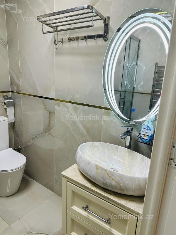 Satılır 2 otaqlı Bina evi menzil (Yeni tikili), 56 m², Nizami rayonu — Mənzil, Bakı (7)