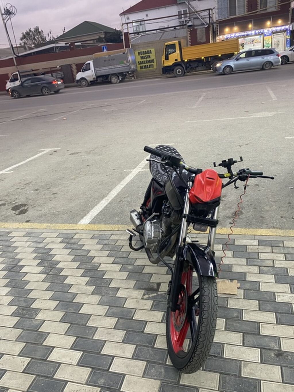 Salam aleykum mknsk125 satılır prablemi arxa tormuz qoz kimi motodu — Motosikletlər, Mehdiabad (2)