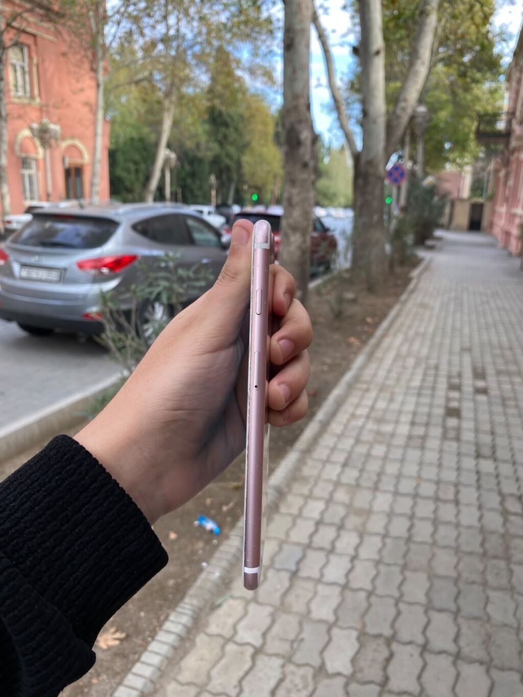 IPhone 7 Plus, Rose Gold, Qırıq — Apple iPhone, Gəncə (3)
