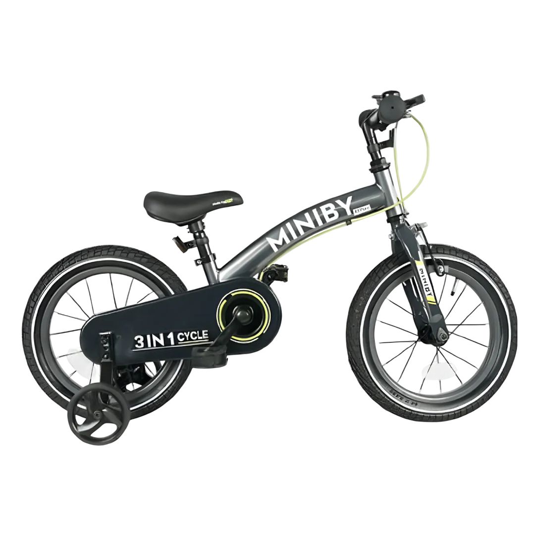 Uşaqlar üçün velosiped Qplay MinBy CB01, boz, 3+ yaş — Velosipedlər, Bakı (2)