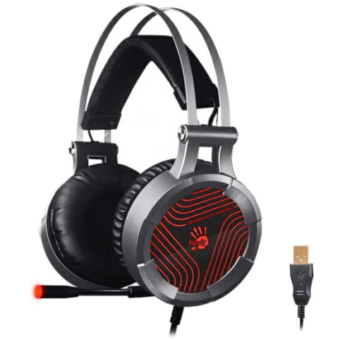 Qulaqlıq A4Tech G530 Bloody Gaming grey — Telefonlar və qadjetlər, Bakı
