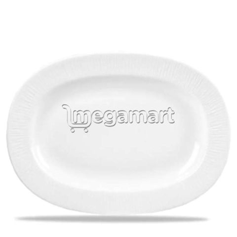 Oval nimçə Churchill Bamboo Rimmed Oval Dish 33cm (WHBALR13) — Bakı