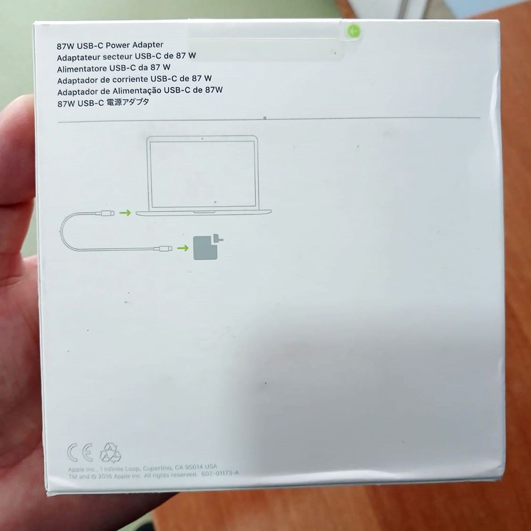 Apple MacBook adapteri 87W — Periferik cihazlar, Bakı (4)