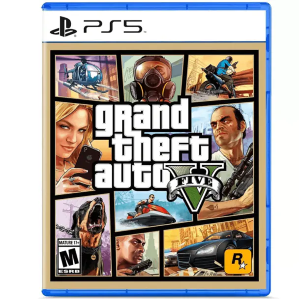 Disk РlayStation 5 (Gta V) — Приставкаларға арналған ойындар