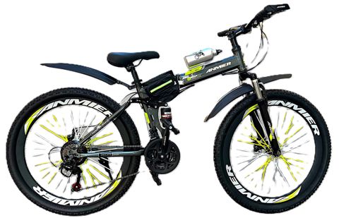 Velosiped Anmier 26" boz/yaşıl — 299.69 ₼ · Bakı · Velosipedlər Velosiped Anmier 26" boz/yaşıl — Bakı