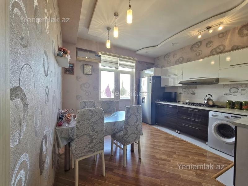 Satılır 3 otaqlı Bina evi menzil (Yeni tikili), 111 m², Nizami rayonu — Mənzil, Bakı (6)