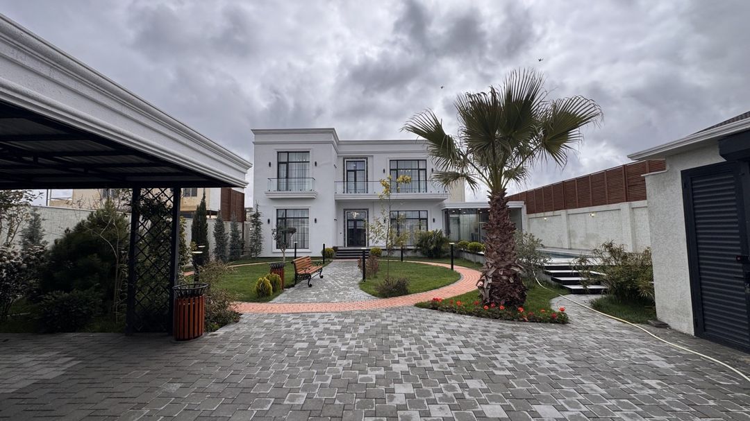 Satılır 6 otaqlı həyət evi/bağ evi 350 m² — Ev, villa, Bakı (2)