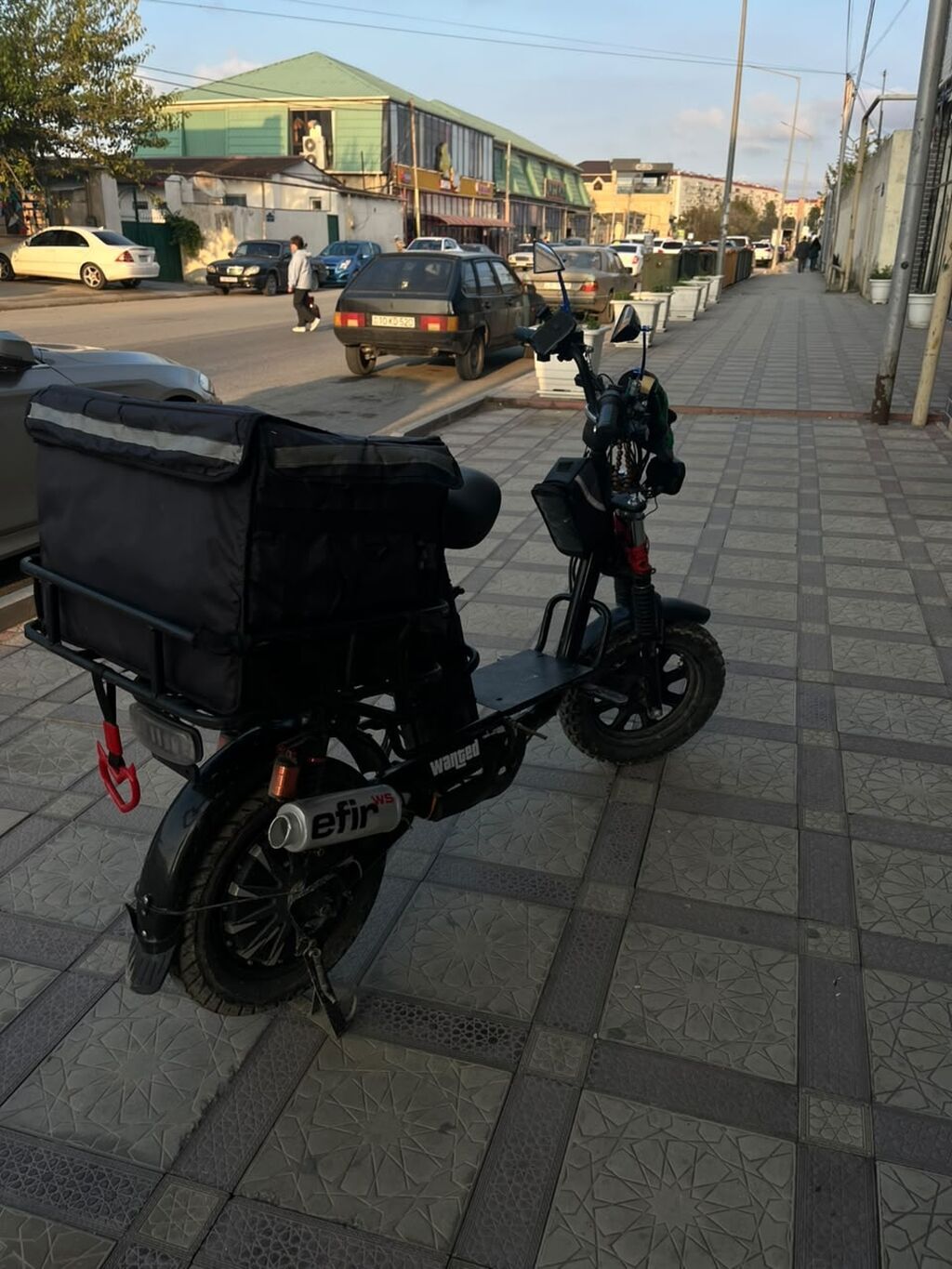 Elektrik moped – şəhər içi və çatdırılma üçün praktik model - Güclü — Mopedlər və skuterlər, Bakı (2)