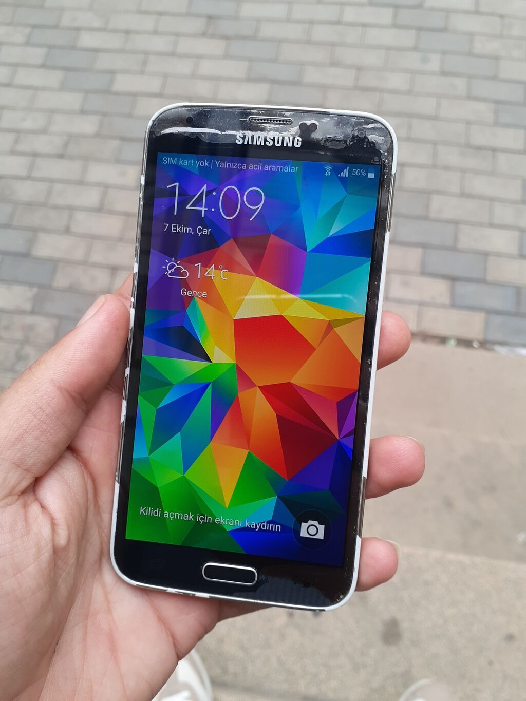 Samsung Galaxy S5 Active, 16 GB, rəng - Ağ, Zəmanət, Düyməli, Sensor — Samsung, Gəncə (4)