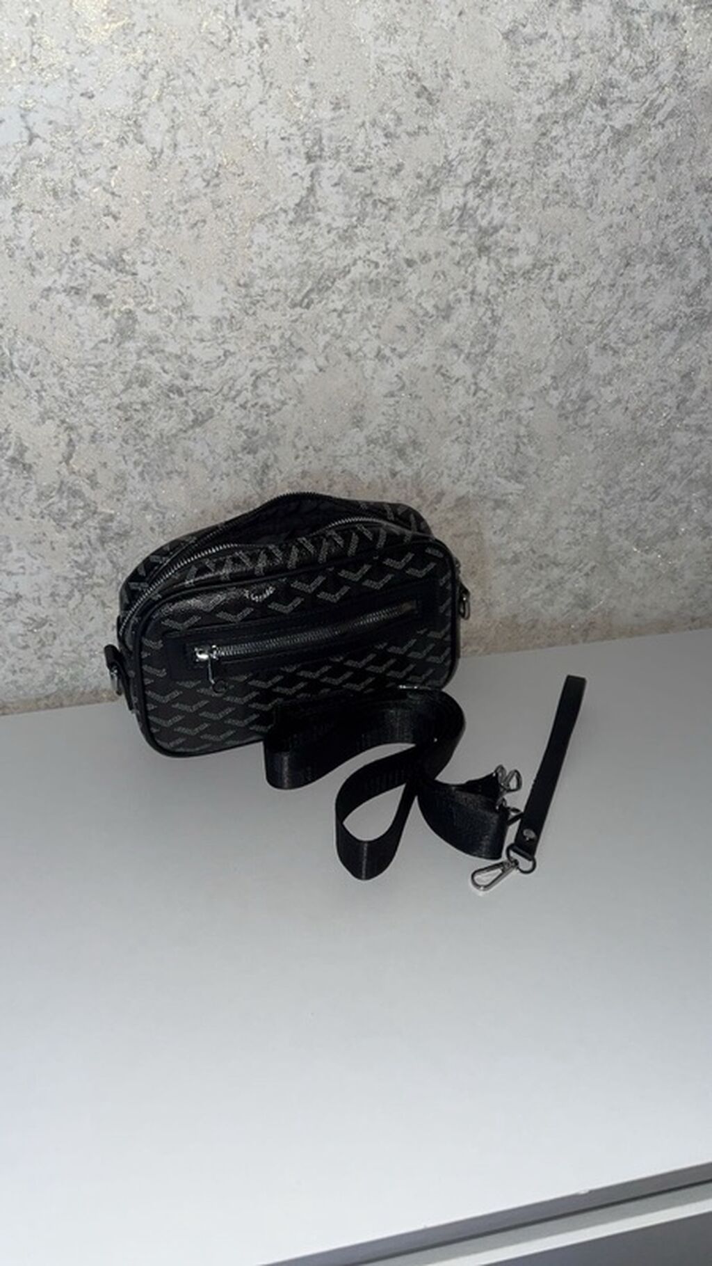 Goyard premium class Qara rəngli çiyin/çarpaz çanta - Kompakt — Çantalar, çamadanlar, cüzdanlar, Bakı (2)
