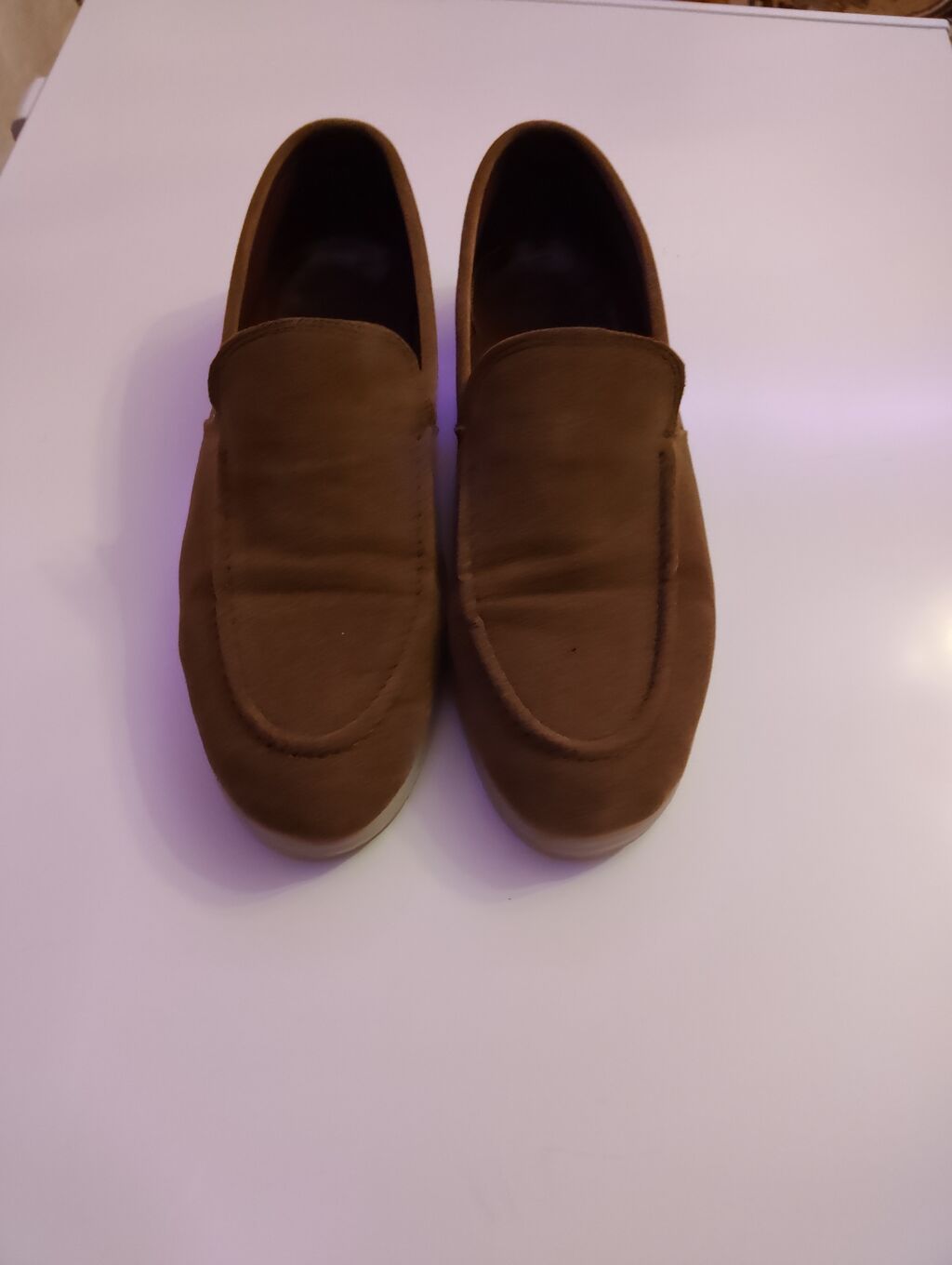 Kişi mokasinləri - Rəng: tünd qəhvəyi (brown) - Model: bağsız — Ayakkabılar, Masazır (3)