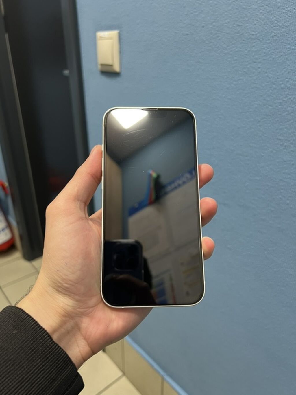 IPhone 14, Ağ, Face ID — Apple iPhone, Bakı (7)