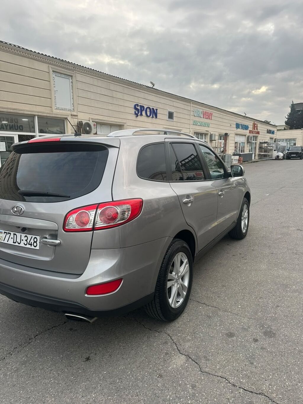 Real Alıcıya Endırım Olacag‼ Hyundai Santa Fe, gümüşü rəng 77-DJ-348 — Avtomobillər, Bakı (2)