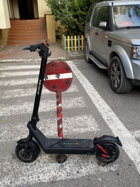 Elektrik skuter – X9 Pro Max - Güclü şəhər skuteridir: qalın şinlər — Bakı