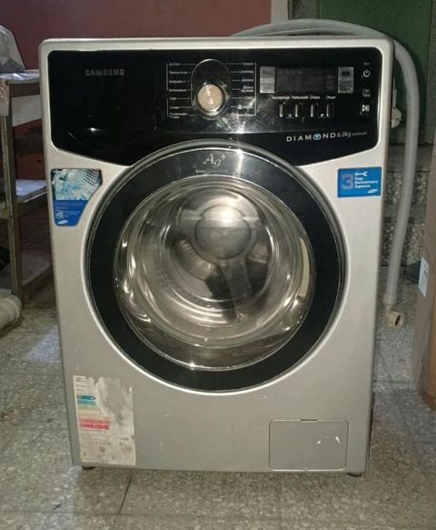 Paltaryuyan maşın Samsung, 6 kq, İşlənmiş, Avtomat, Qurutmasız — 190 ₼ · Bakı · Çamaşır maşınları Paltaryuyan maşın Samsung, 6 kq, İşlənmiş, Avtomat, Qurutmasız — Bakı