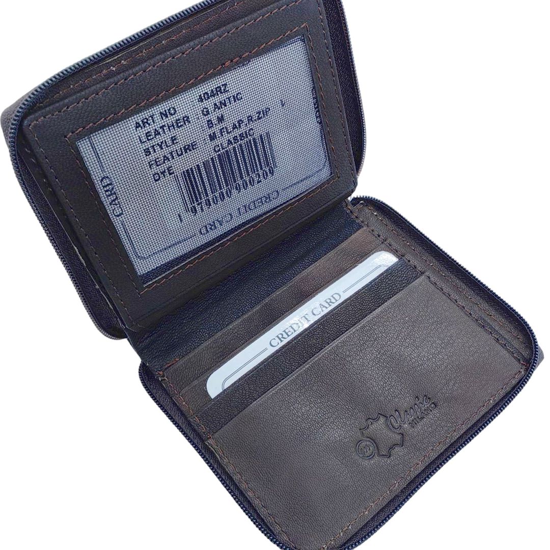 Dəri pulqabı kişi üçün Classic 404RZ Brown — Mallar, Bakı (2)
