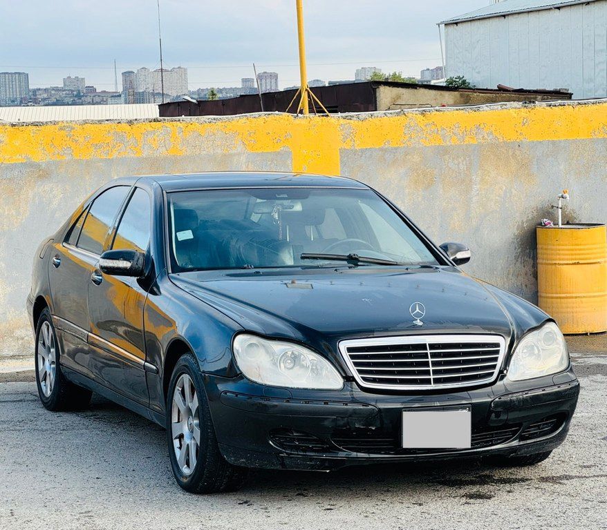 Mercedes S 430, 4.3 L, 2003 il, 285 962 km — Avtomobillər, Bakı (2)