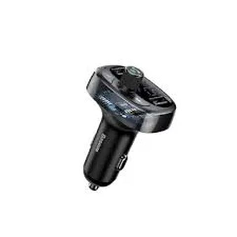 Baseus CCALL-TM01 T-Typed Bluetooth FM Transmitter Dual USB Avtomobil — Bakı