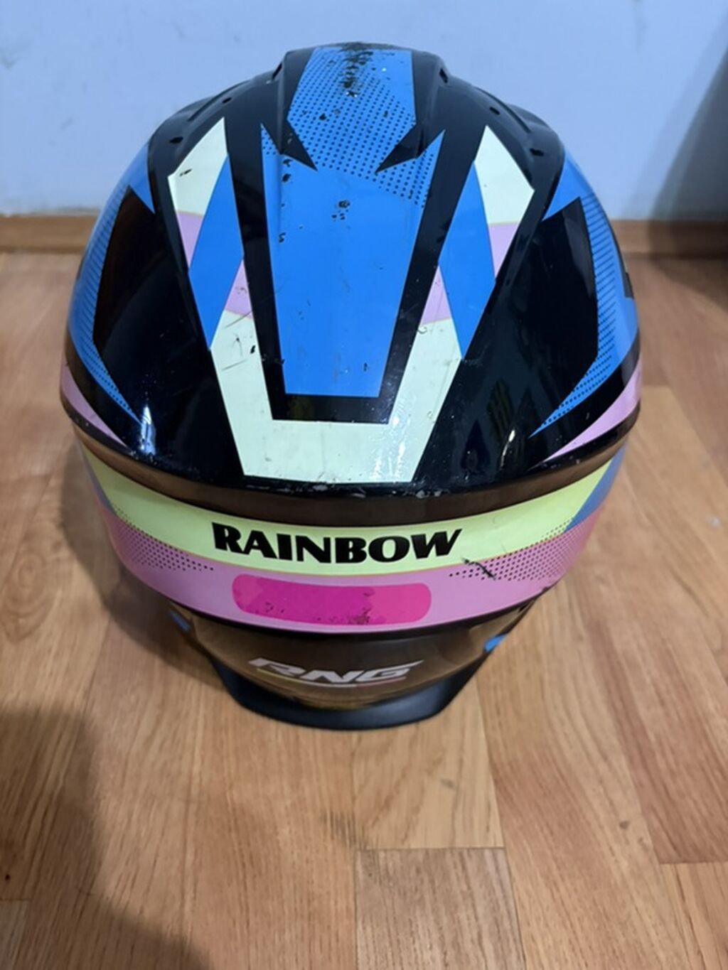 Motosiklet dəbilqəsi – RNG Rainbow model - Tip: Tam üzlü (full-face) — Motosiklet geyimi, Bakı (2)