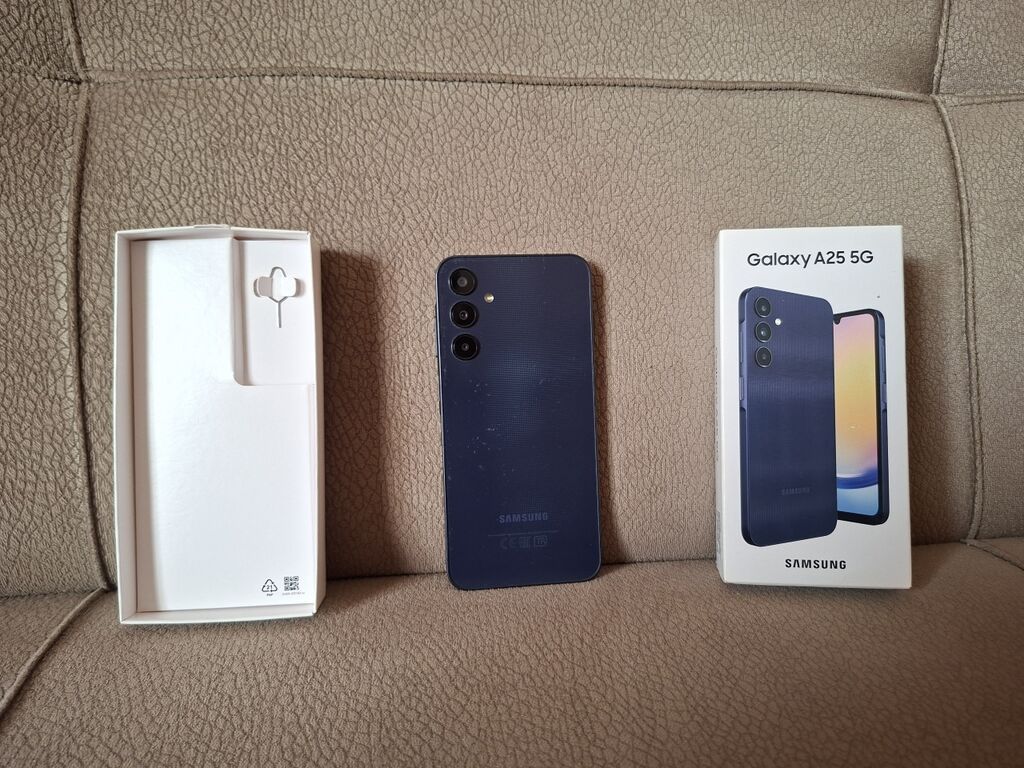 Samsung Galaxy A25, 256 GB, rəng - Göy, Barmaq izi — Samsung, Bakı (3)