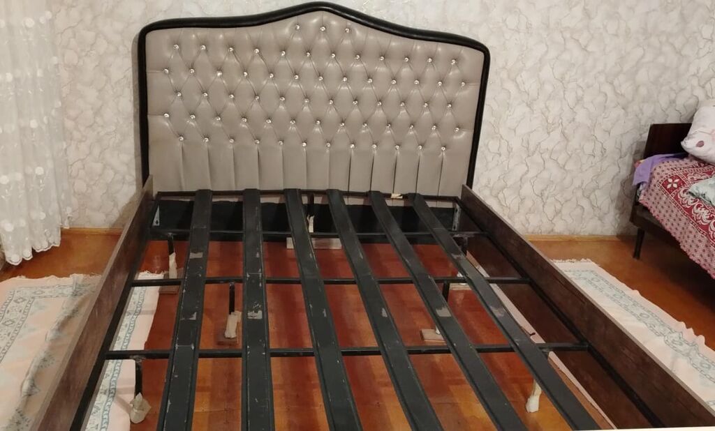İşlənmiş, İkinəfərlik çarpayı, Bazasız, Matras ilə, Siyirməsiz — Yataqlar, Bakı (2)