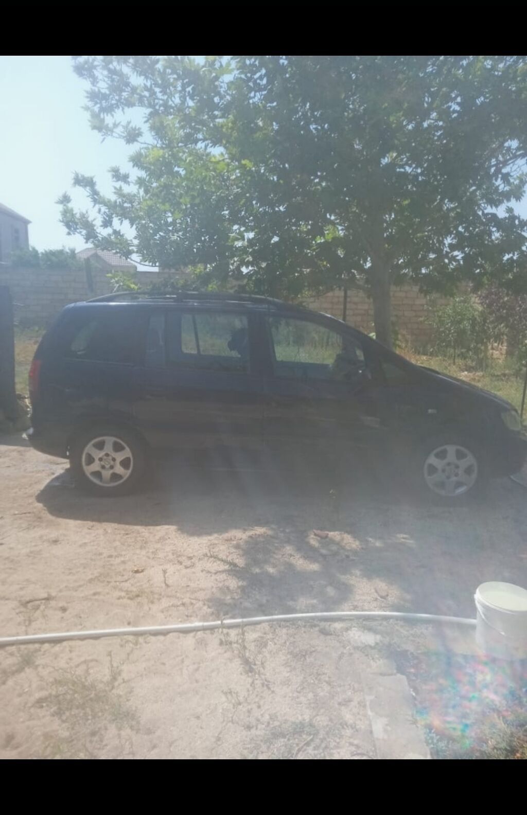 Opel Zafira – 1999, qara rəng, miniven/geniş salon Xüsusiyyətlər 99-KJ-165 — Avtomobillər, Digah