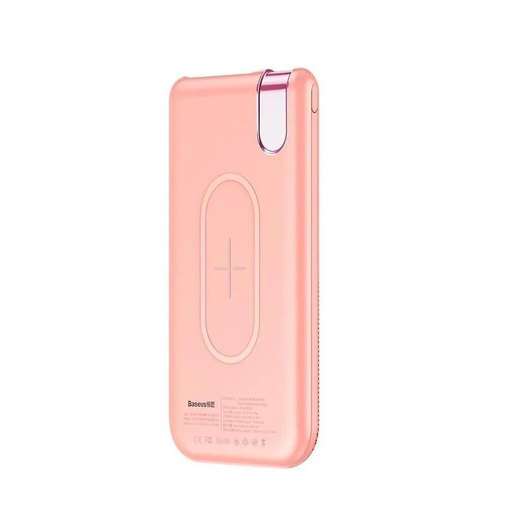 Baseus Thin Wireless Charge 10000 mAh – PPALL-QY04 simsiz şarjlı power — Powerbank-lər, Bakı