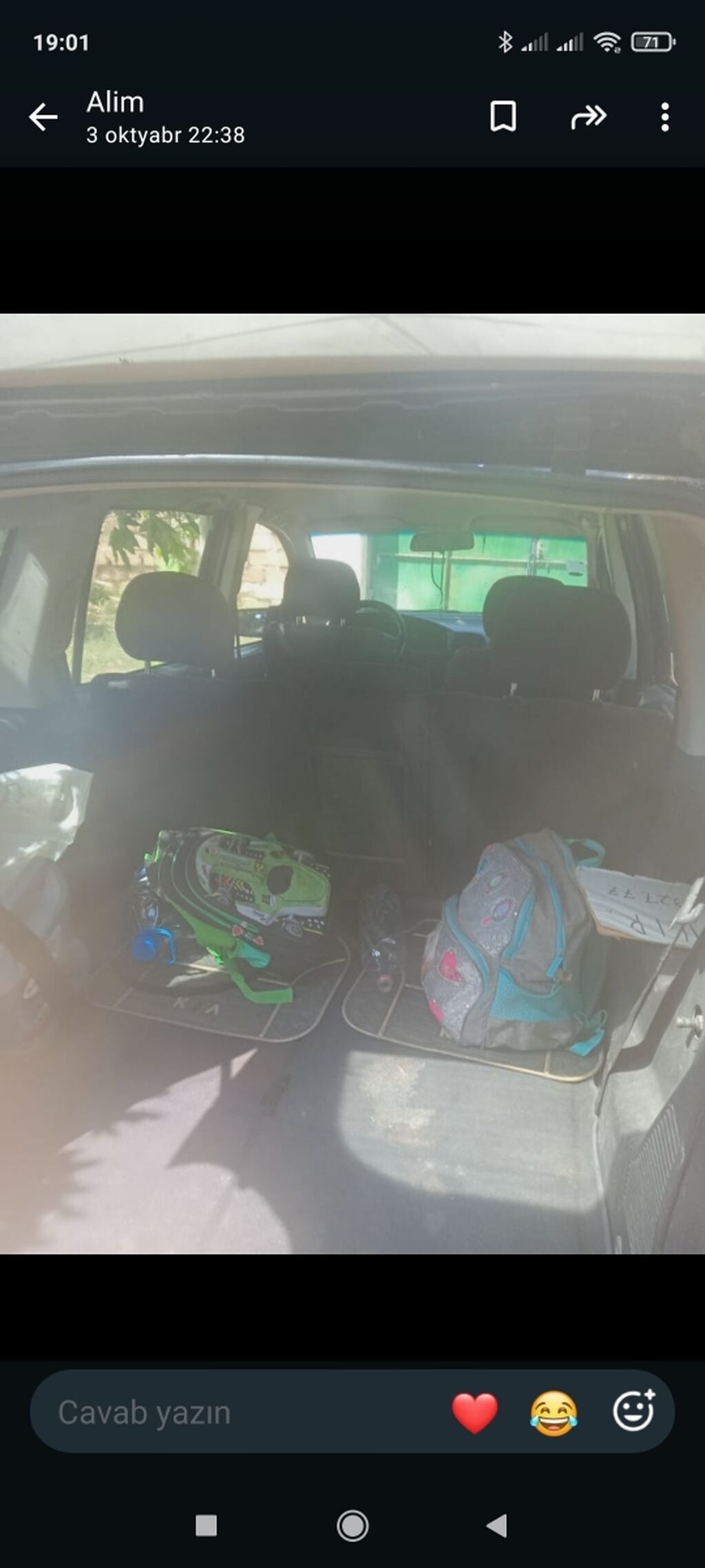 Opel Zafira – 1999, qara rəng, miniven/geniş salon Xüsusiyyətlər 99-KJ-165 — Avtomobillər, Digah (7)