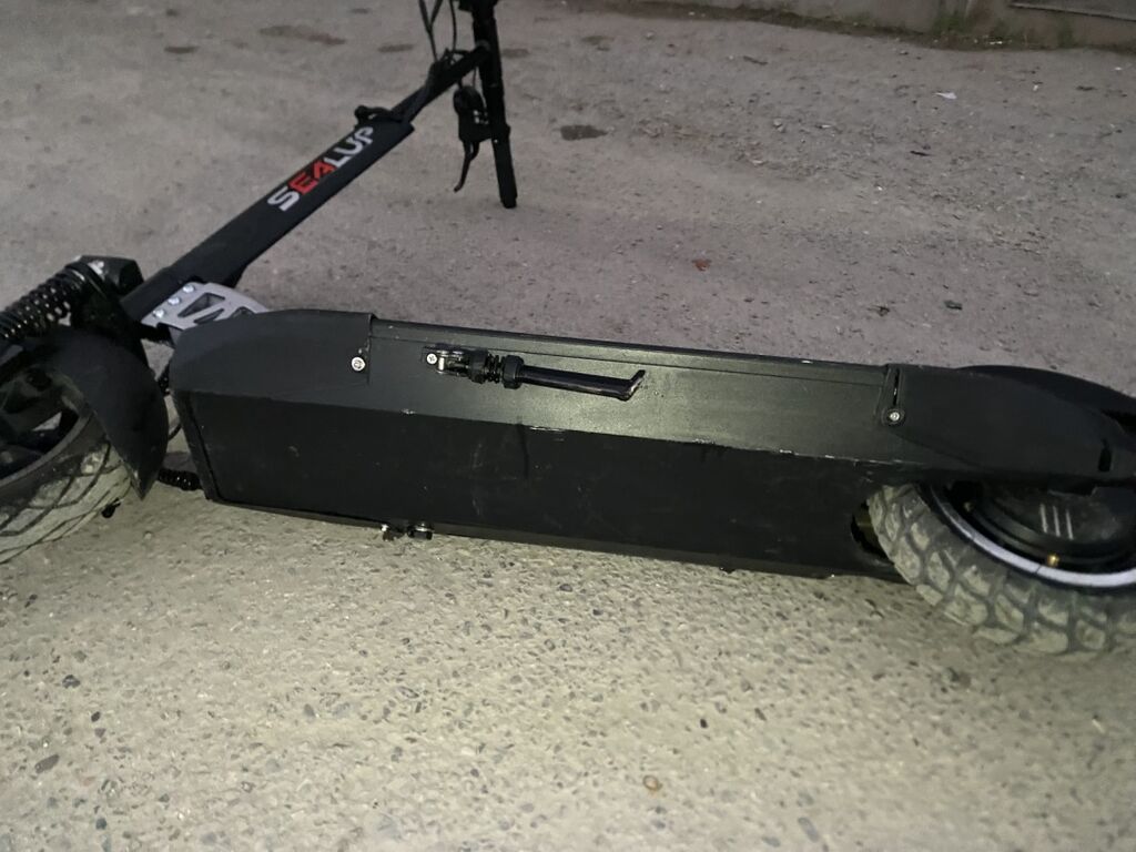 Sealup elektrik skuter - Güclü ön LED fənər və arxa stop işığı – gecə — Skuterlər, Bakı (3)