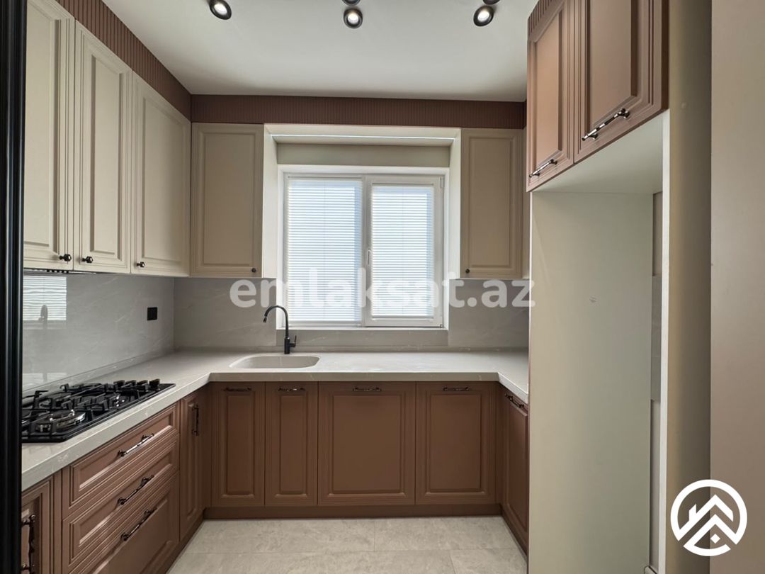 Satılır 3 otaq yeni tikili 82 m², Həzi Aslanov metrosu — Mənzil, Bakı (3)