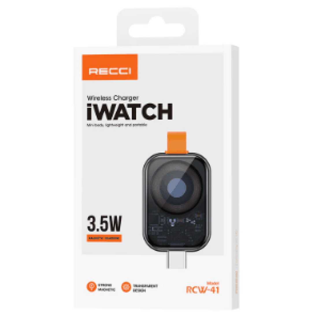 Apple Watch üçün simsiz şarj cihazı Recci RCW-41 — Telefonlar və qadjetlər, Bakı (3)