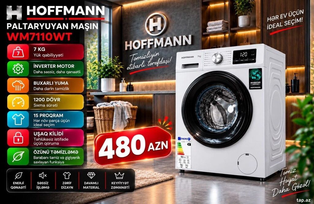 Paltaryuyanlar Her model Paltaryuyanlar Hoffman Yoshiro Samsung — Çamaşır maşınları, Bakı (3)