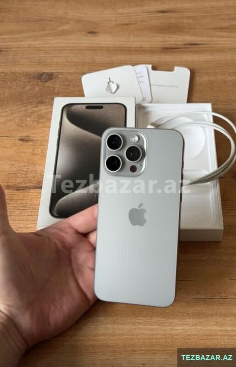 Iphone 15pro max arginaldi — 600 ₼ · Bakı · Smartfonlar Iphone 15pro max arginaldi — Bakı