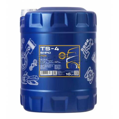 Mühərrik yağı Mannol 7104 Shpd TS-4 Extra 15W-40 10L Special — Bakı