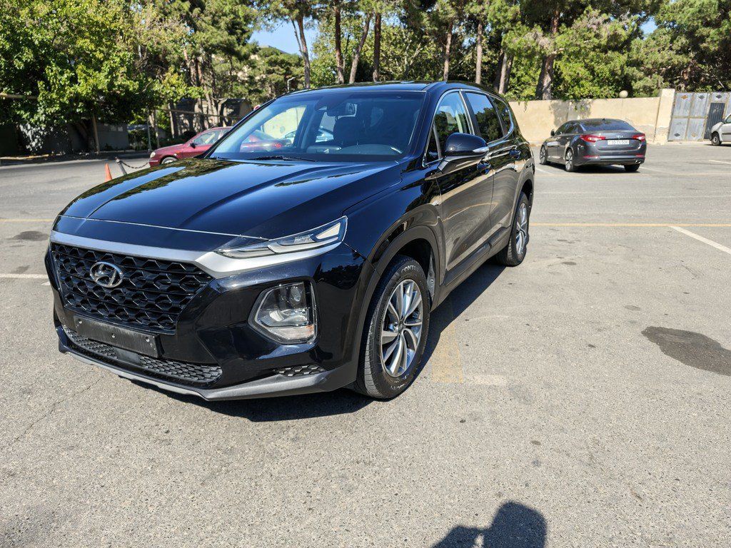 Hyundai Santa Fe, 2.0 L, 2018 il, 181 000 km — Avtomobillər, Bakı (9)