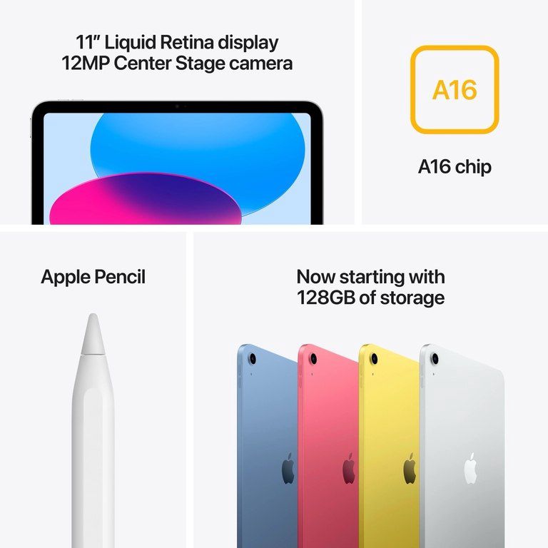 Apple iPad 11-inch gen (A16) — Planshetlər, Bakı (2)