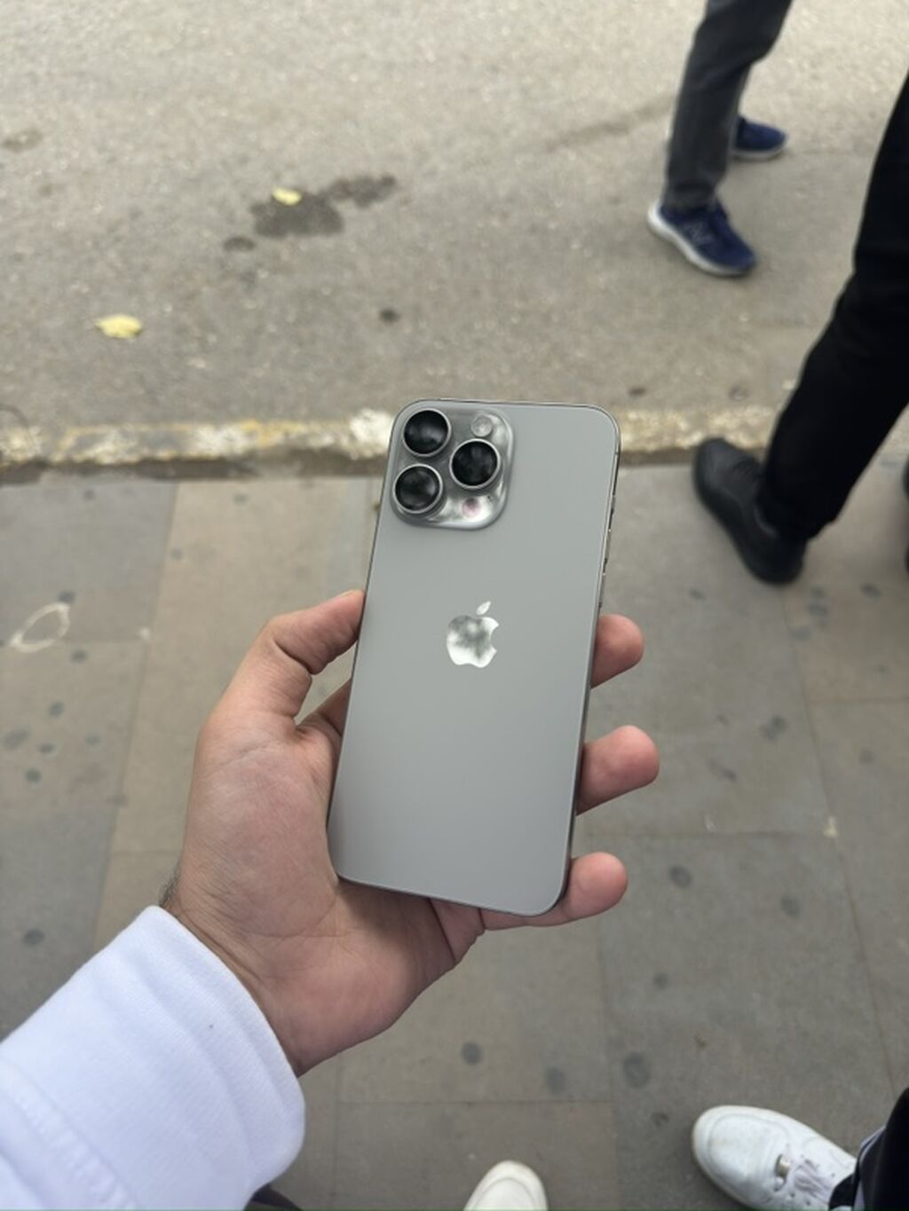 IPhone 15 Pro Max, 256 GB, Gümüşü, Face ID — Apple iPhone, Xırdalan (2)