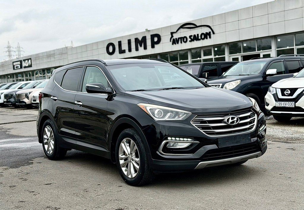 Hyundai Santa Fe, 2.0 L, 2017 il, 159 325 km 99-XV-030 — Avtomobillər, Bakı (3)