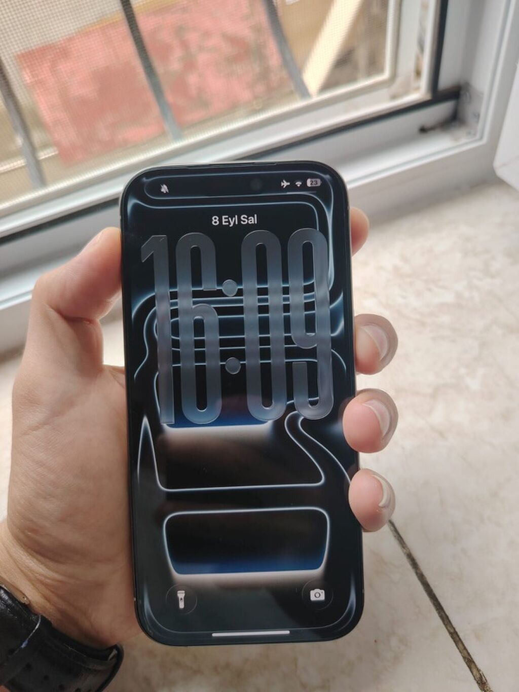 IPhone 16 Pro, 128 GB, Gümüşü, Face ID — Apple iPhone, Xırdalan (5)