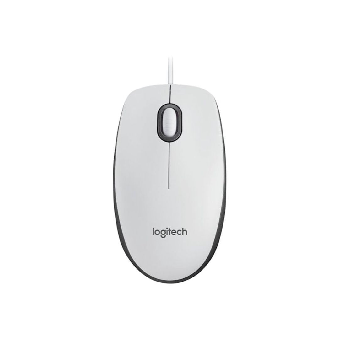 Siçan Logitech Mouse M100 White — Klaviaturalar və siçanlar, Bakı
