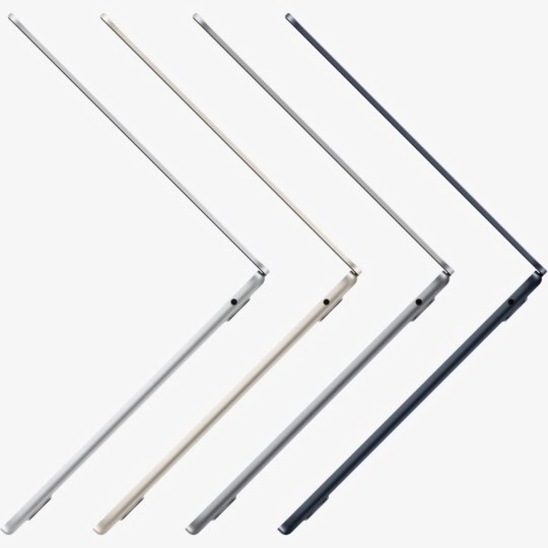 MacBook Air 13.6 Apple M2 (8C CPU/10C GPU), 8 GB, 512 GB, Gecəyarı — Noutbuklar, Bakı (3)