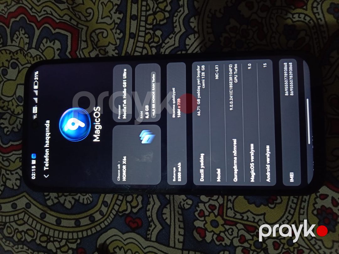 Honor smartfon 128GB, siyah rəngli — Honor, Bakı (4)