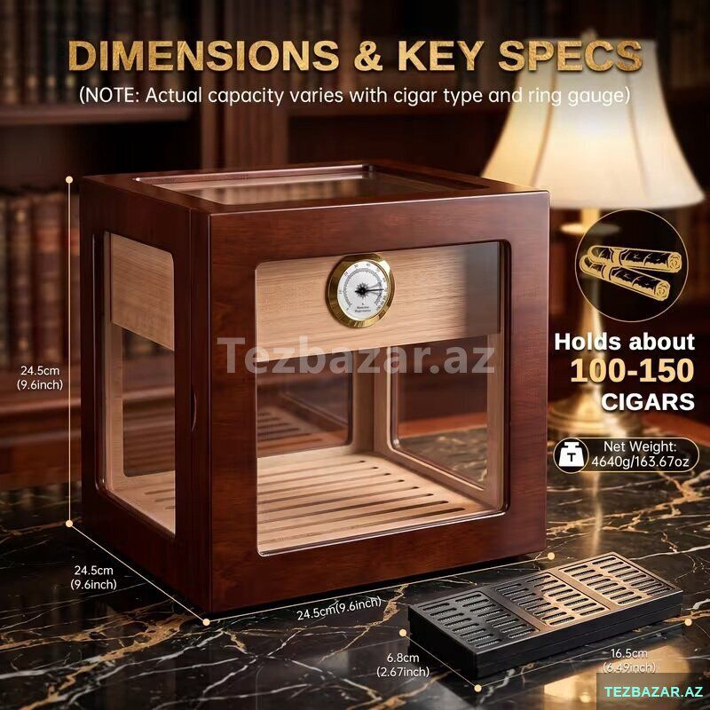 Siqar qutuları - humidorlar — Ev malları, Bakı (6)