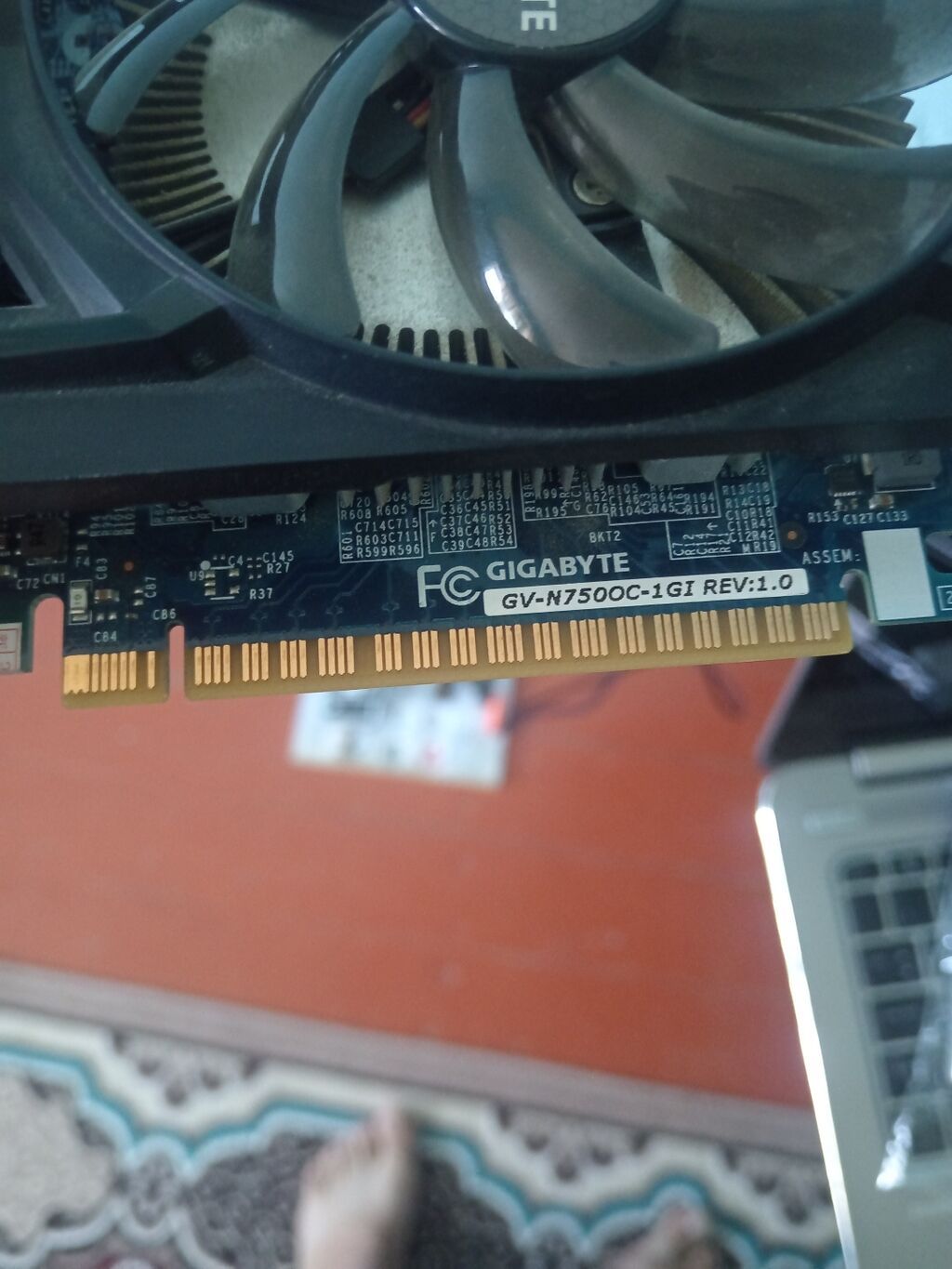Gigabyte GeForce GTX 750 OC (GV-N750OC-1GI Rev:1.0) videokart - GPU — Qrafik kartlar, Bakı (2)
